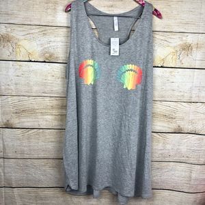 NWT Lane Bryant Cacique Swim cover up sz 26/28 B39